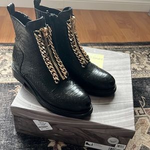 Jeffrey Campbell Damon-Z Leather Boots